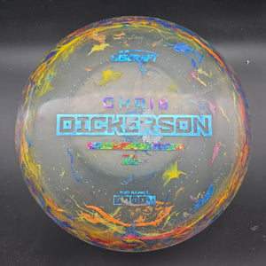 Discraft Mid Range Blue Rainbow/Blue Glitter Stamp 177+g Buzzz, Jawbreaker ZFlx, Chris Dickerson Tour Series 2024