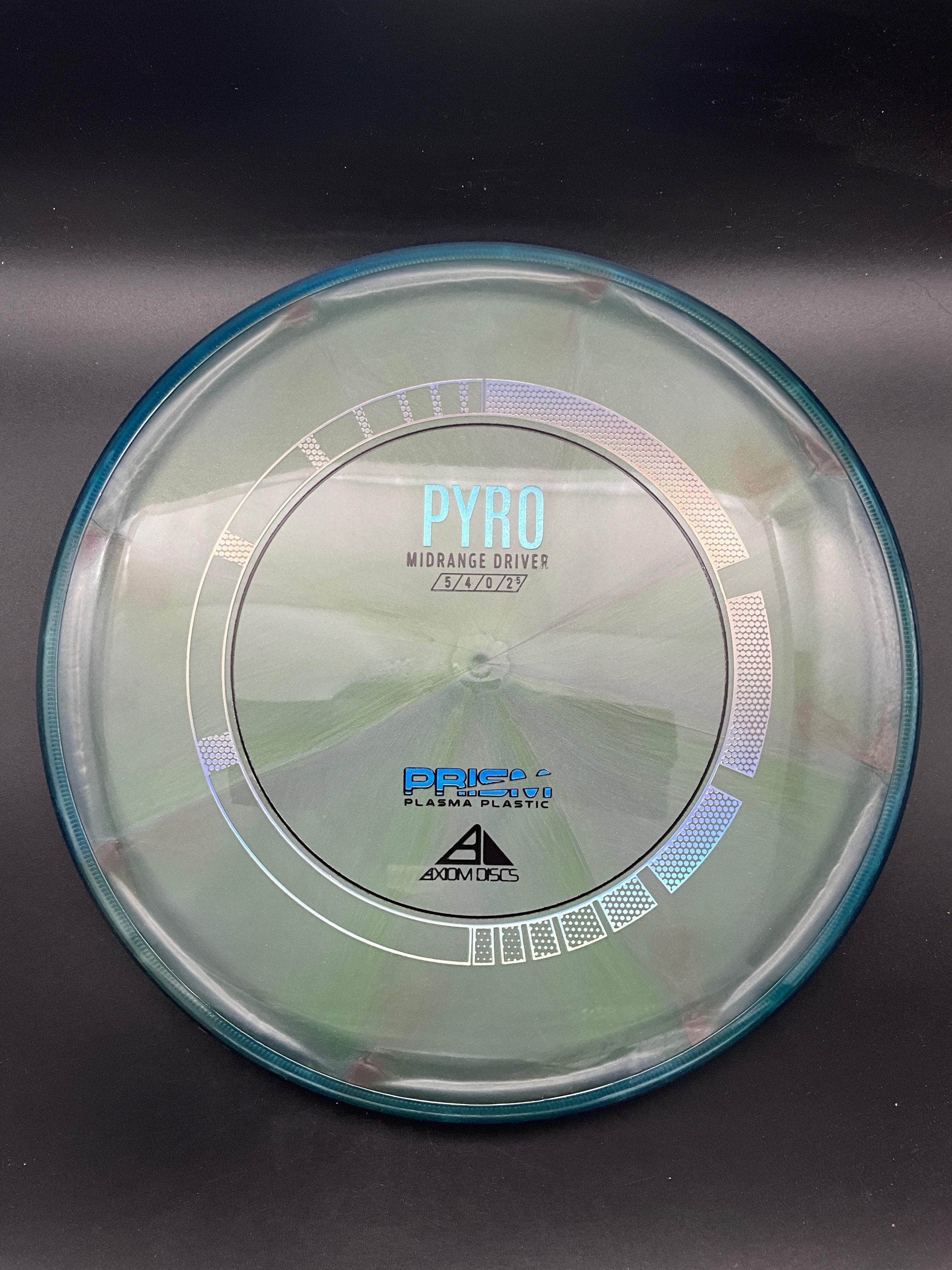 MVP Mid Range Blue Rim Dark Blue/Green Plate Blue Stamp 178g Pyro, Prism Plasma