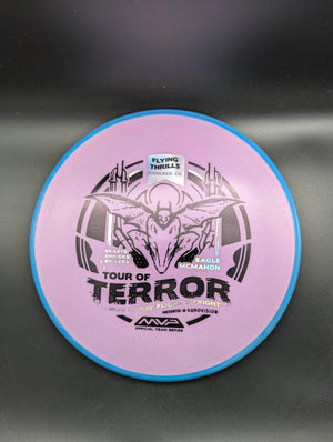 MVP Mid Range Blue Rim Lavender Plate 176g Pyro, Fission Plastic, Halloween Edition, Eagle Mcmahon