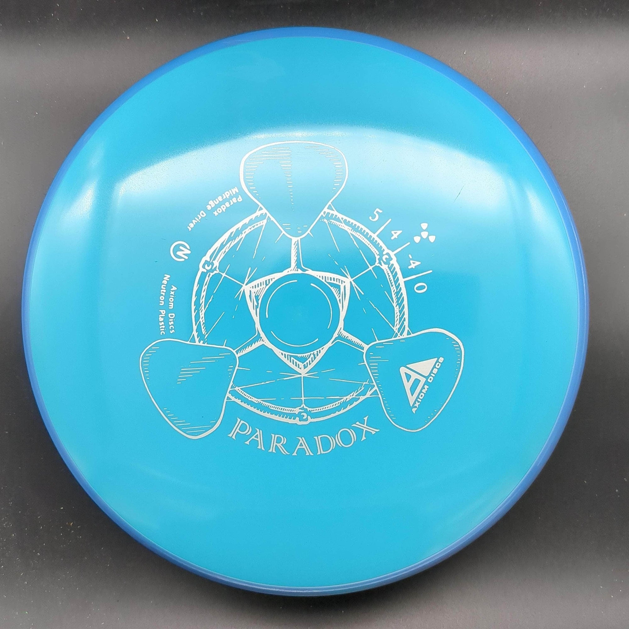 MVP Mid Range Blue Rim Light Blue Plate 176g Paradox, Neutron
