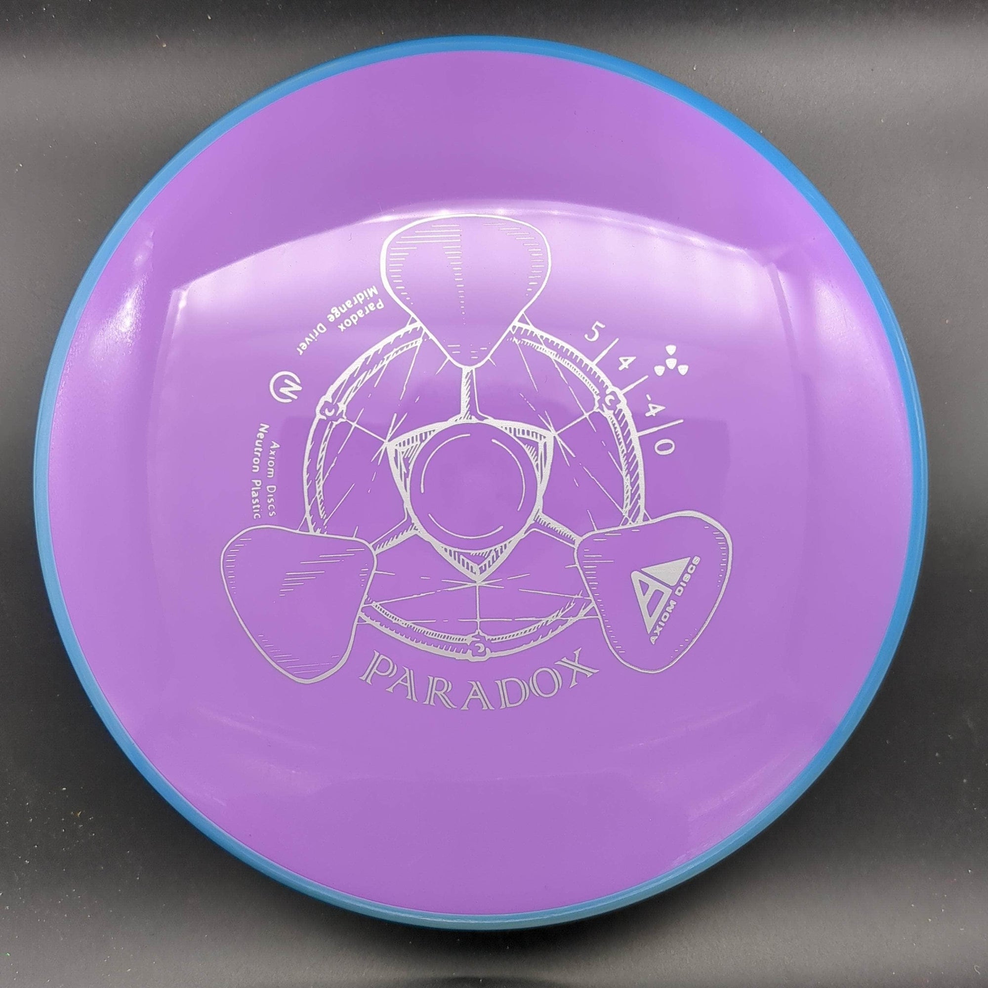 MVP Mid Range Blue Rim Purple Plate 176g Paradox, Neutron