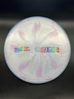 Discraft Mid Range Blurple Rainbow Bar Stamp 174g Zone, Titanium Line