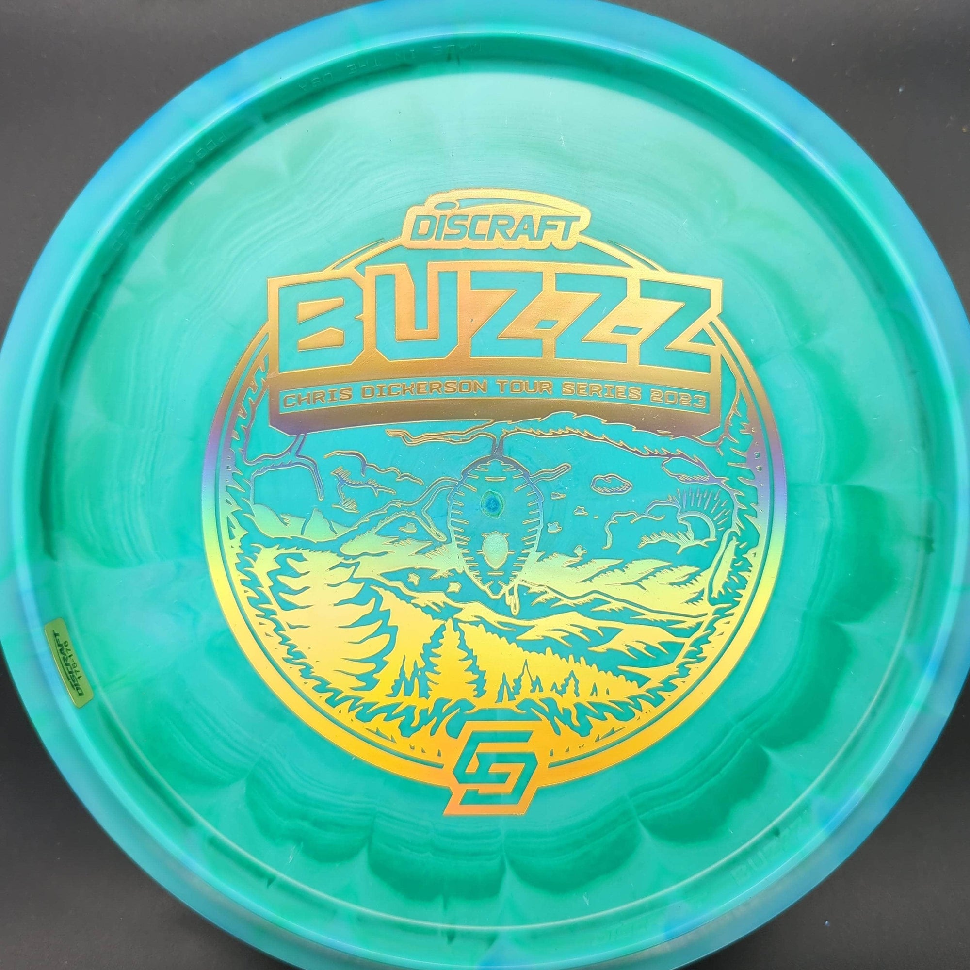 Discraft Mid Range Buzzz, ESP Swirl, Chris Dickerson, Tour Series, 2023