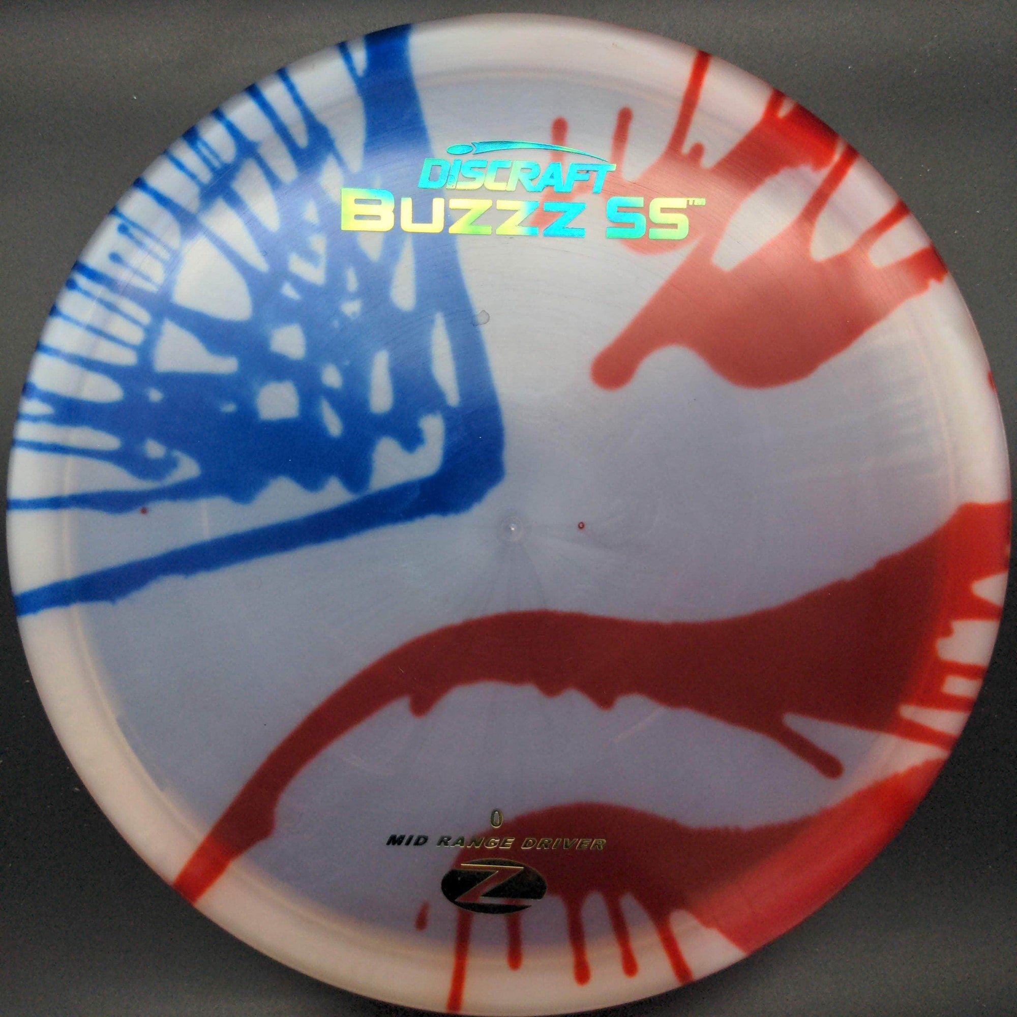 Discraft Mid Range Buzzz SS, Fly Dye, Z Line