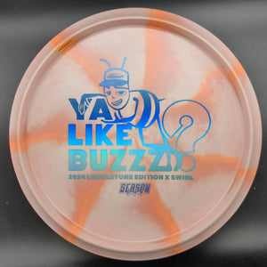 Discraft Mid Range Buzzz, X-Swirl, Ledgestone 2024 Edition