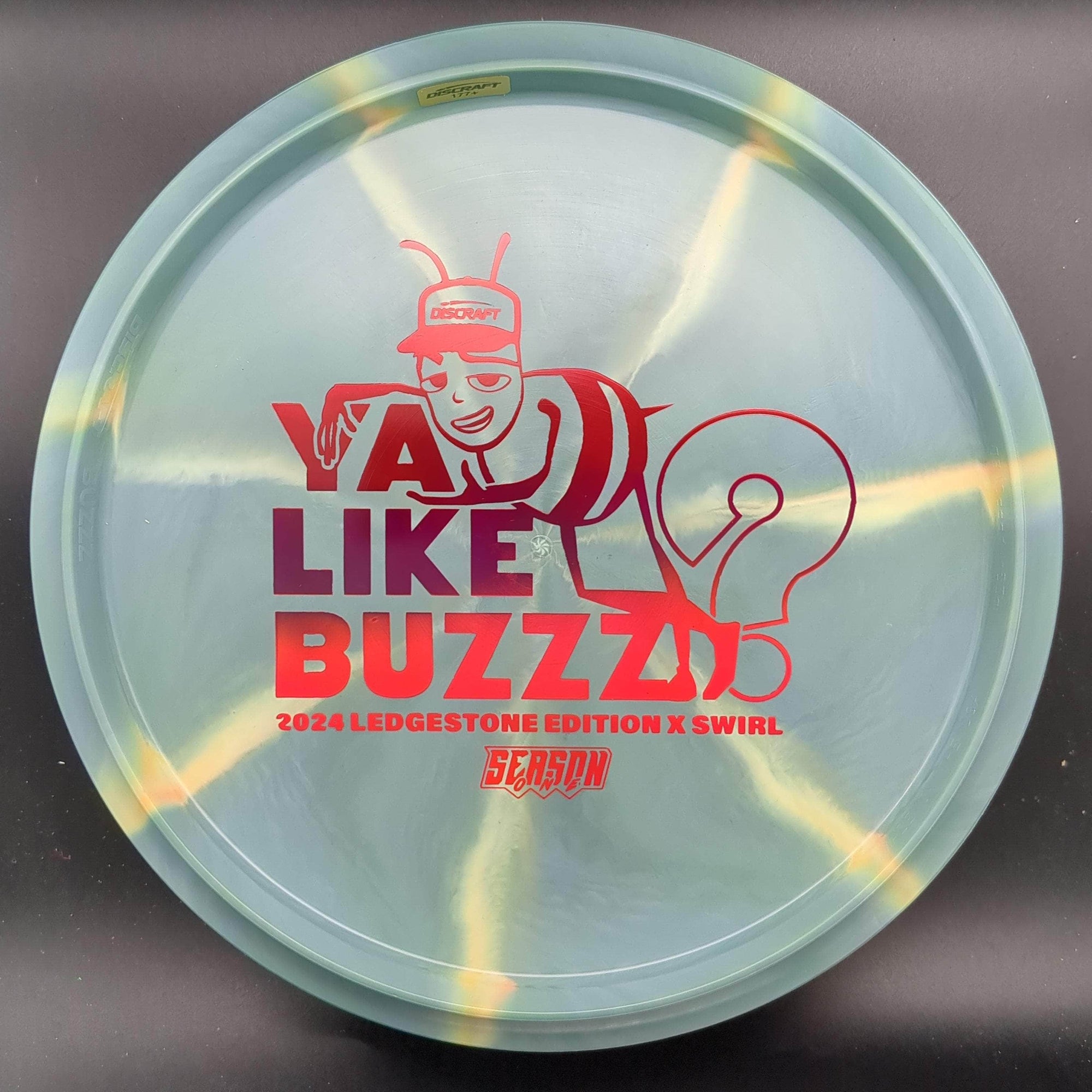 Discraft Mid Range Buzzz, X-Swirl, Ledgestone 2024 Edition