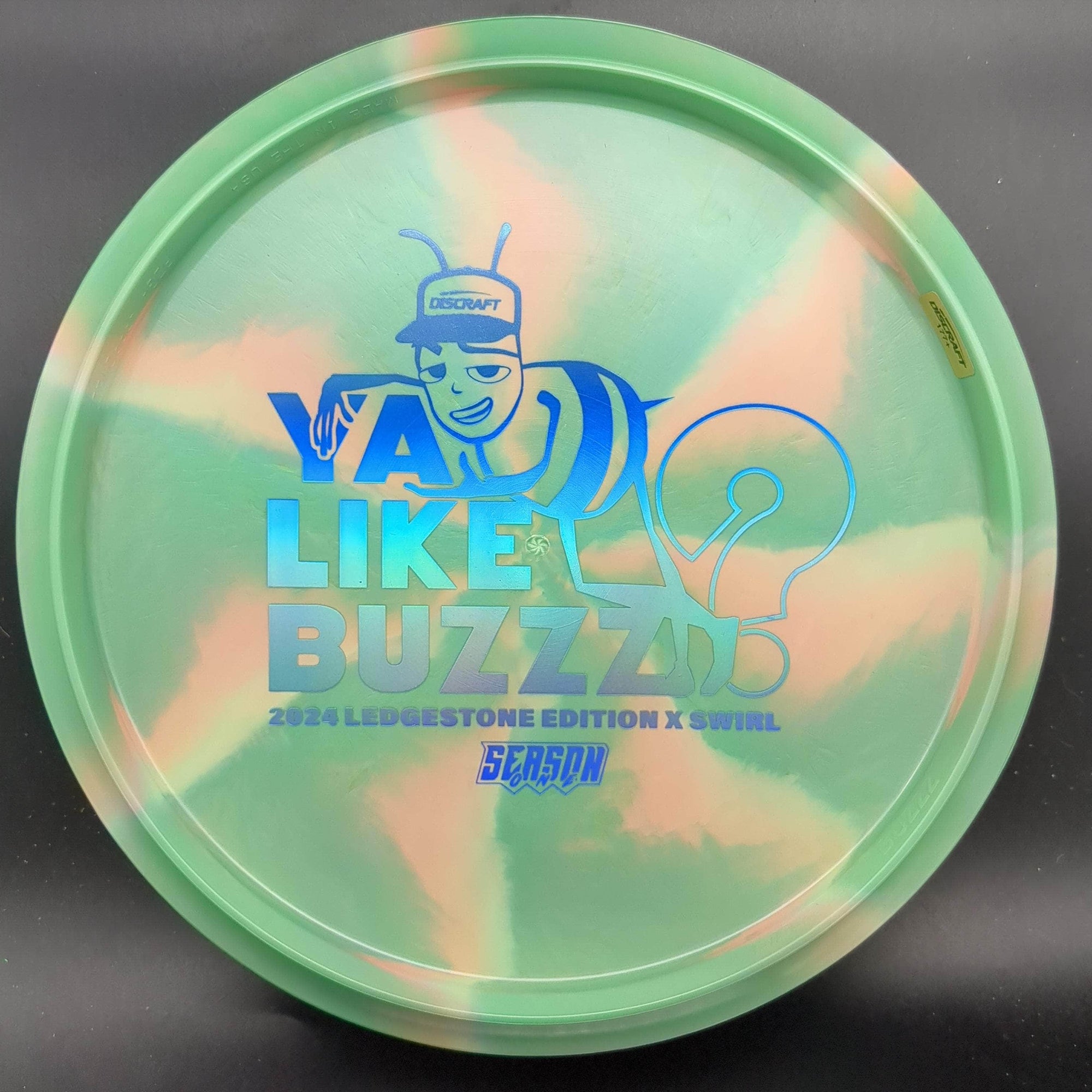 Discraft Mid Range Buzzz, X-Swirl, Ledgestone 2024 Edition