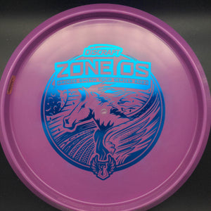 Discraft Mid Range Dark Purple Blue Stamp 174g Zone OS, Brodie Smith Tour Series, 2023