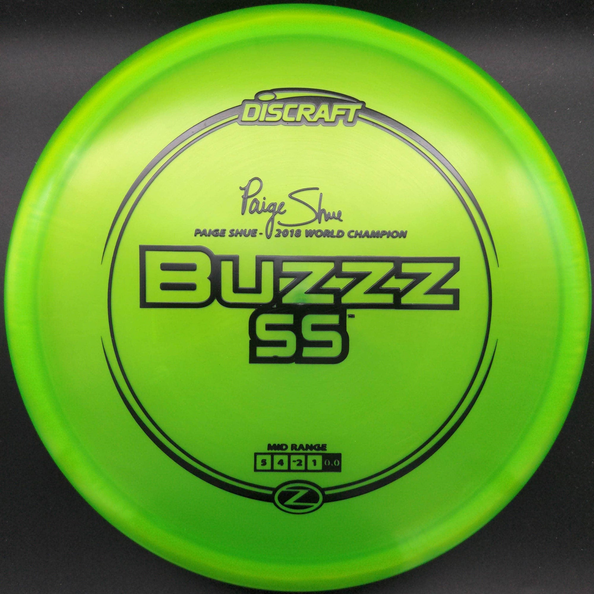 Discraft Mid Range Green Black Stamp 176g Buzzz SS, Z Line, Paige Shue Signature Series 2023