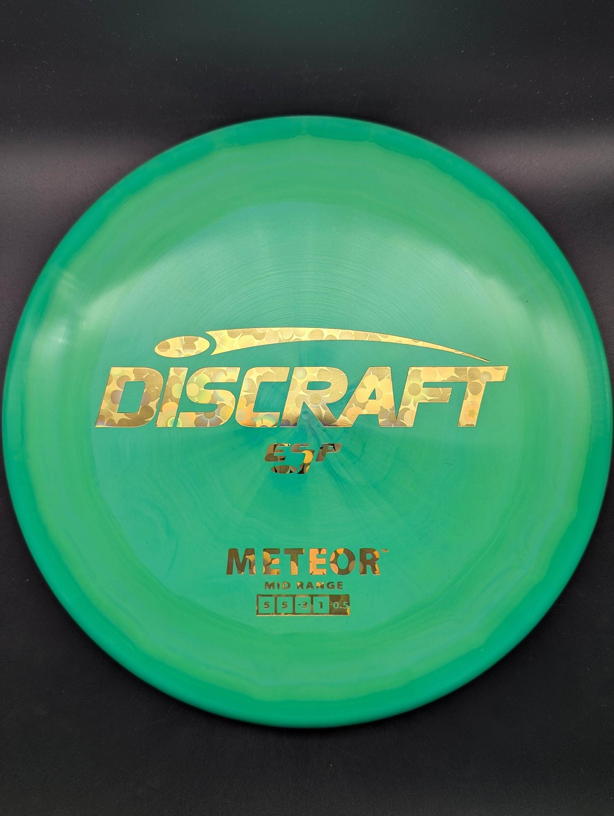 Discraft Mid Range Green Gold Flower Stamp 177+g Meteor, ESP