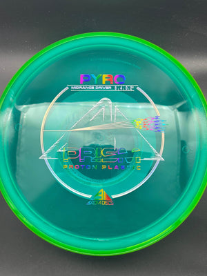 MVP Mid Range Green Rim Green Plate Rainbow Stamp 178g Pyro, Prism Proton