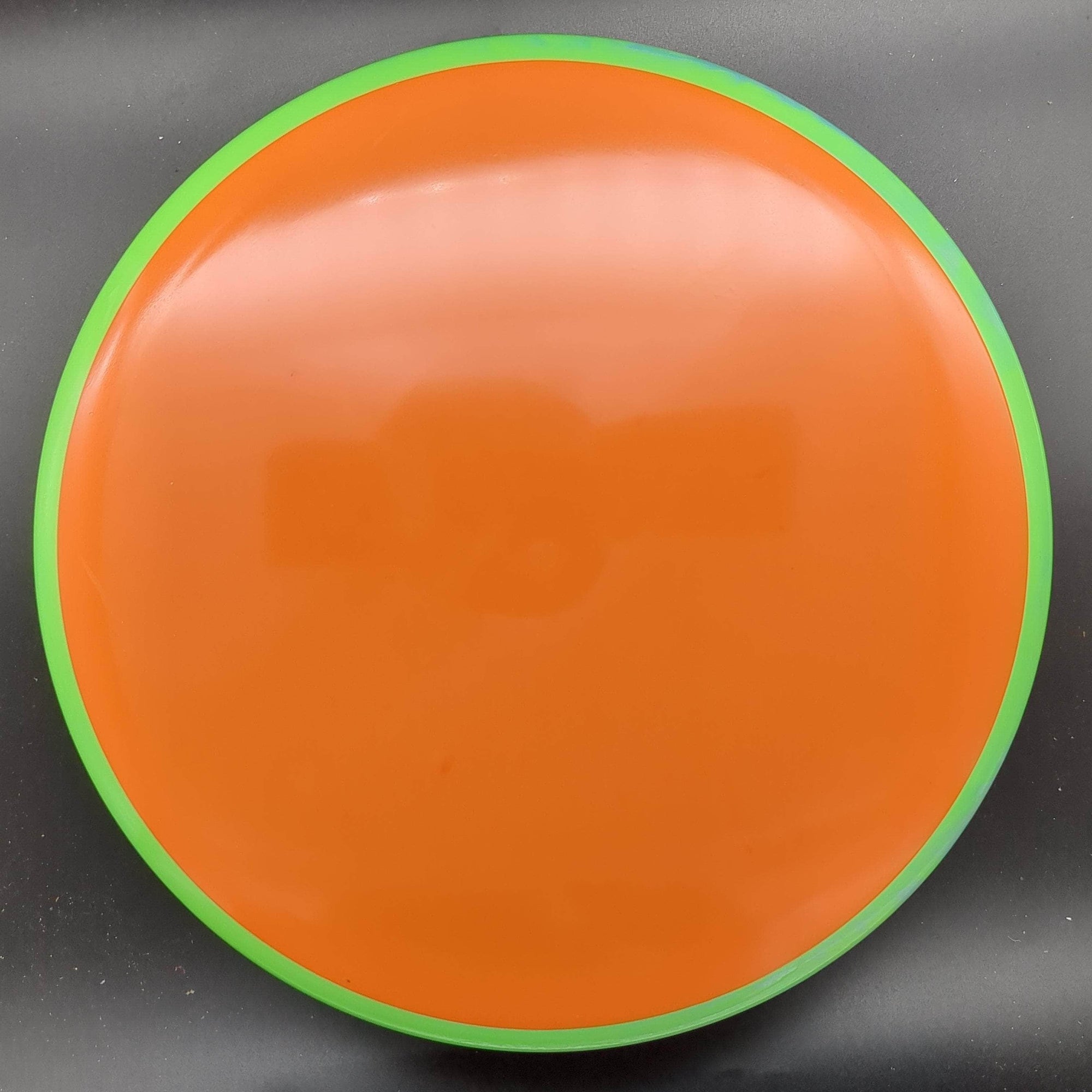MVP Mid Range Green Rim Orange Blank Plate 176g Hex, Neutron Plastic