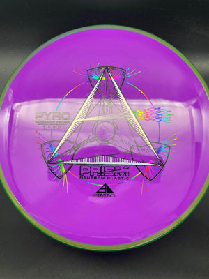 MVP Mid Range Green Rim Purple Plate 178g Pyro, Prism Neutron