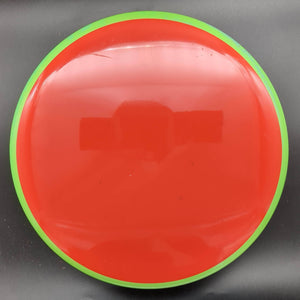 MVP Mid Range Green Rim Red Blank Plate 177g Hex, Neutron Plastic