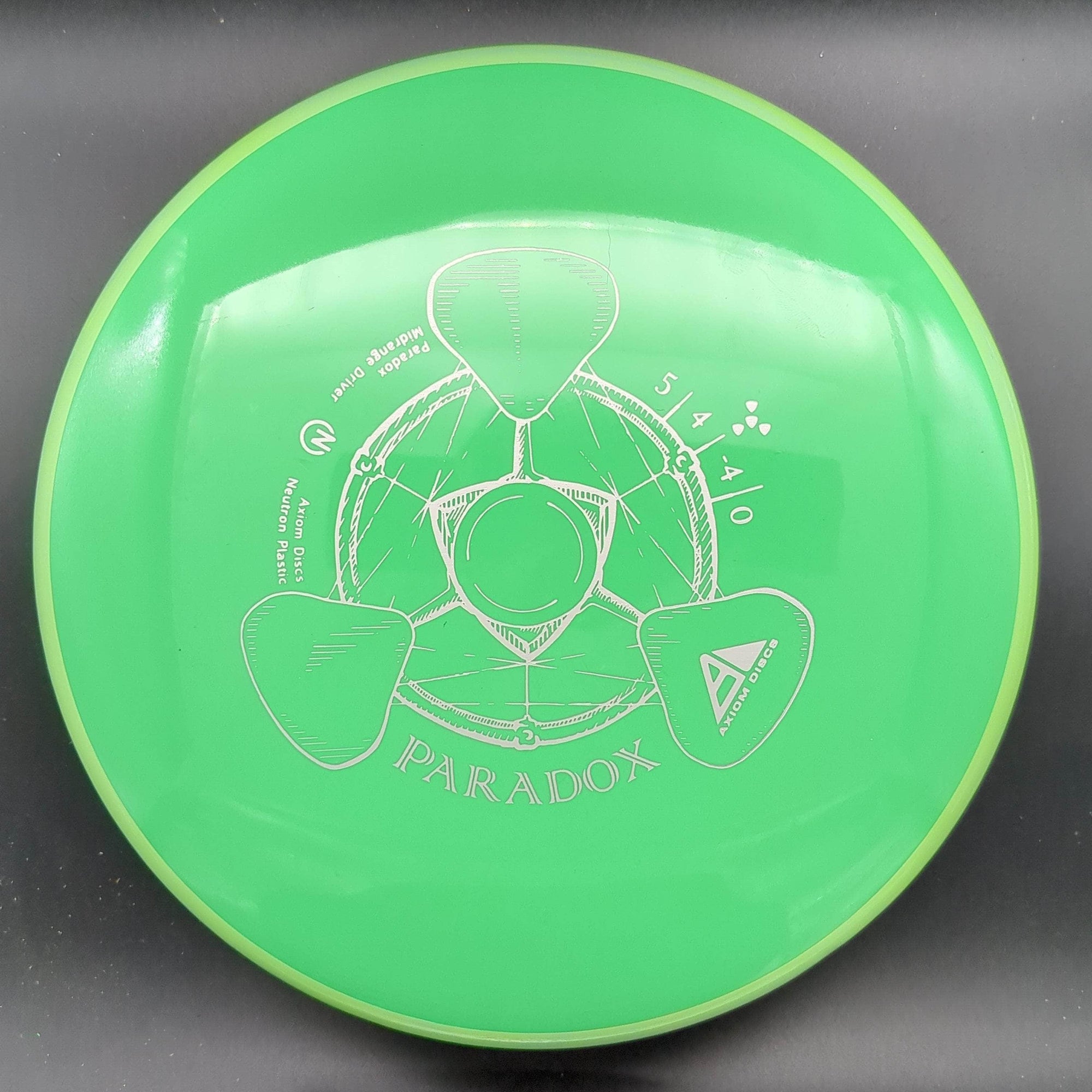 MVP Mid Range Light Green Rim Green Plate 176g Paradox, Neutron