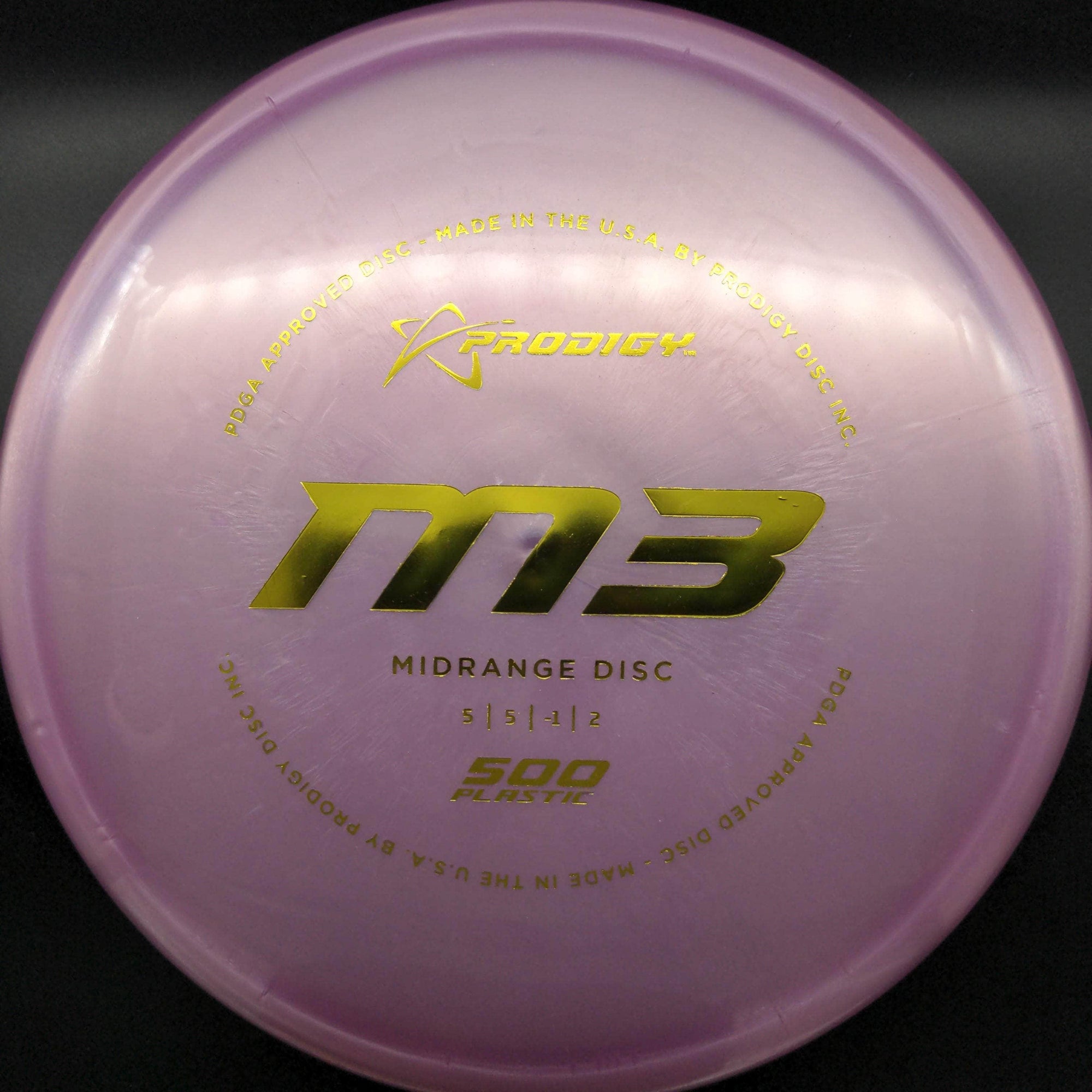 Prodigy Mid Range Light Pink Yellow Stamp 177g M3 500 Plastic