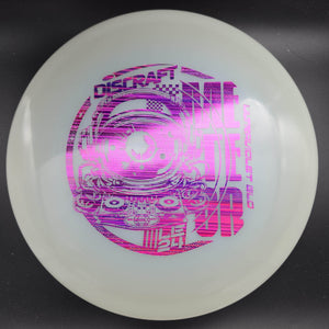 Discraft Mid Range Meteor,  Ultraviolet Glo, 2024 Ledgestone Edition