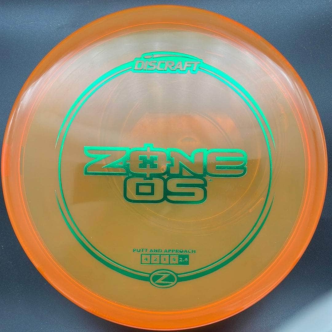 Discraft Mid Range Orange Green Stamp 174g Zone OS, Z Line