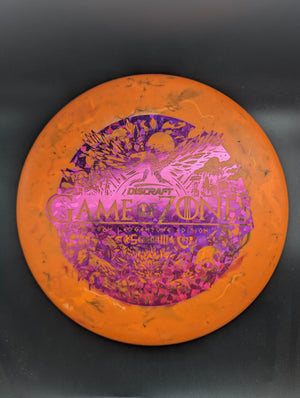 Discraft Mid Range Orange Pink Shatter Stamp 172g Zone, Jawbreaker Glo Plastic - Ledgestone Season 3 (Game Of Zones)