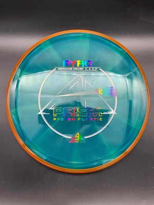 MVP Mid Range Orange Rim Blue Plate Rainbow Stamp 176g Pyro, Prism Proton