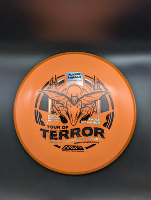 MVP Mid Range Orange Rim Orange Plate 178g Pyro, Fission Plastic, Halloween Edition, Eagle Mcmahon