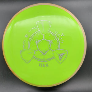 MVP Mid Range Orange Rim Yellow Plate 166g Hex, Neutron Plastic