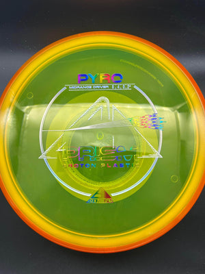 MVP Mid Range Orange Rim Yellow Plate Rainbow Stamp 178g Pyro, Prism Proton