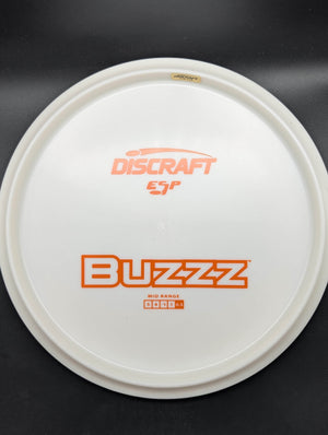 Discraft Mid Range Orange Stamp 176g BUZZZ, ESP Bottom Stamp