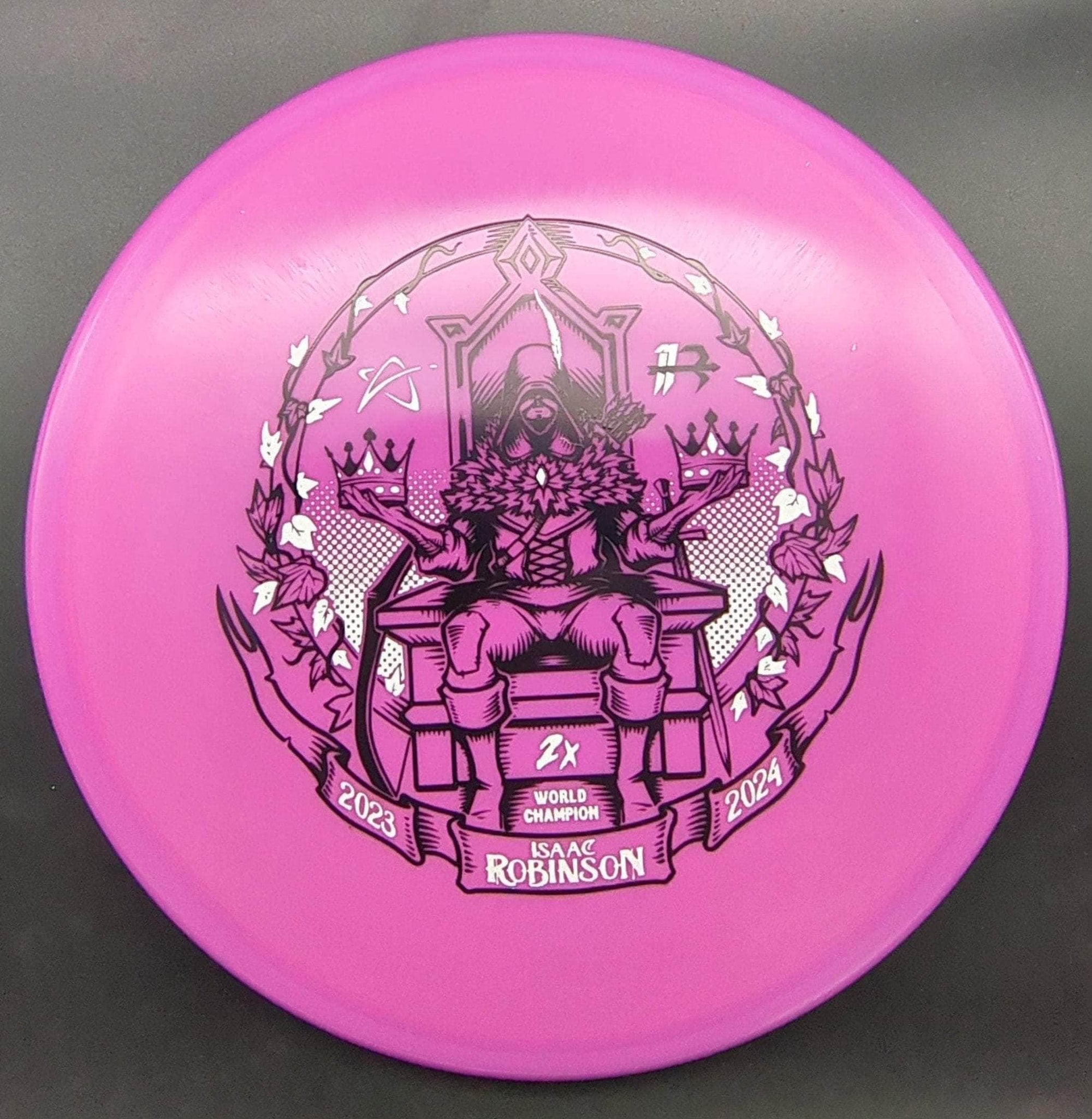 Prodigy Mid Range Pink Black/White Stamp 171g A2, Special Blend Plastic - Commemorative Edition "Tyrant's Fall" Pro Worlds Stamp