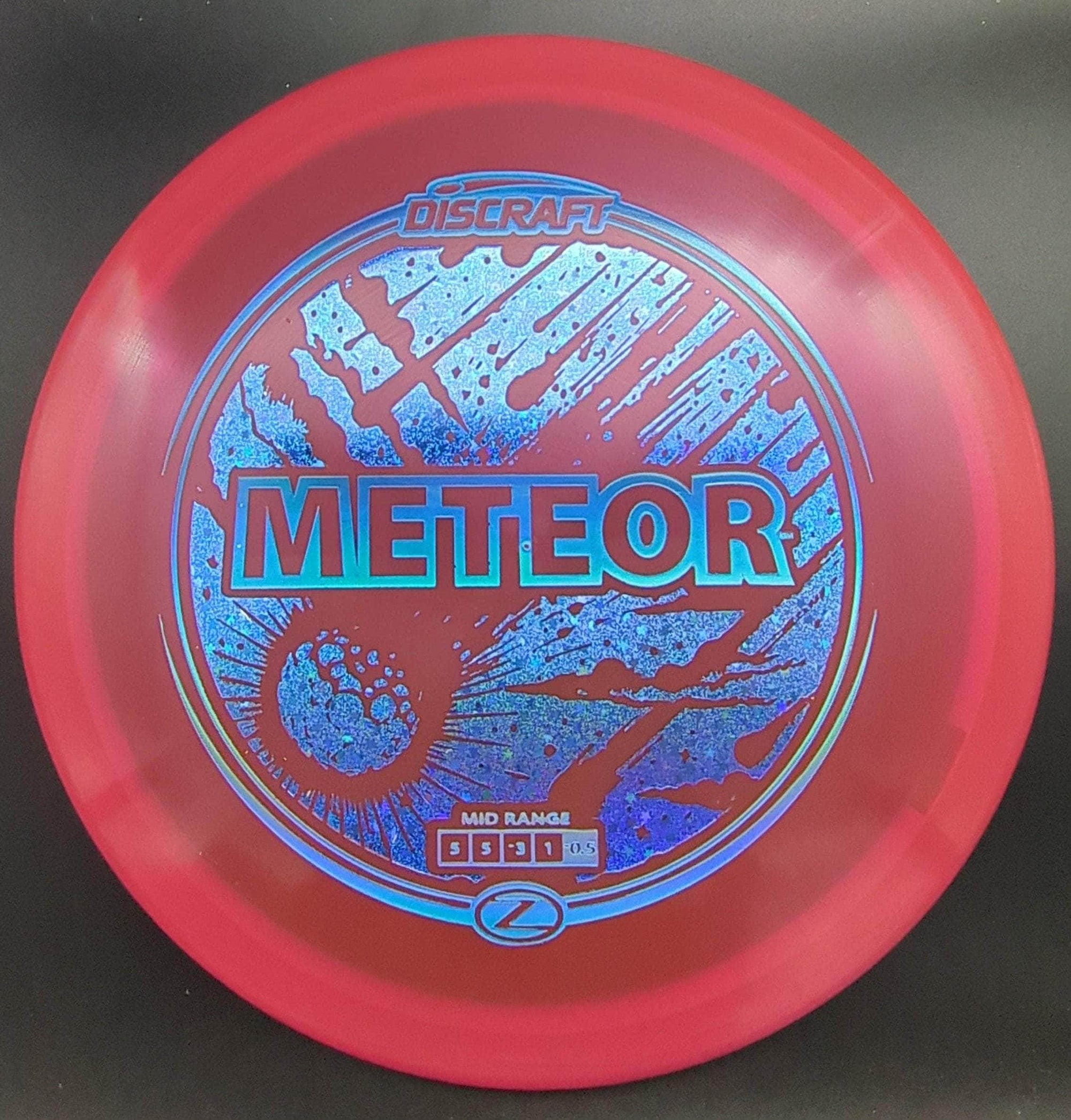 Discraft Mid Range Pink Blue Stamp 176g Meteor, Z-Line Reimagined (Limited Stamp)