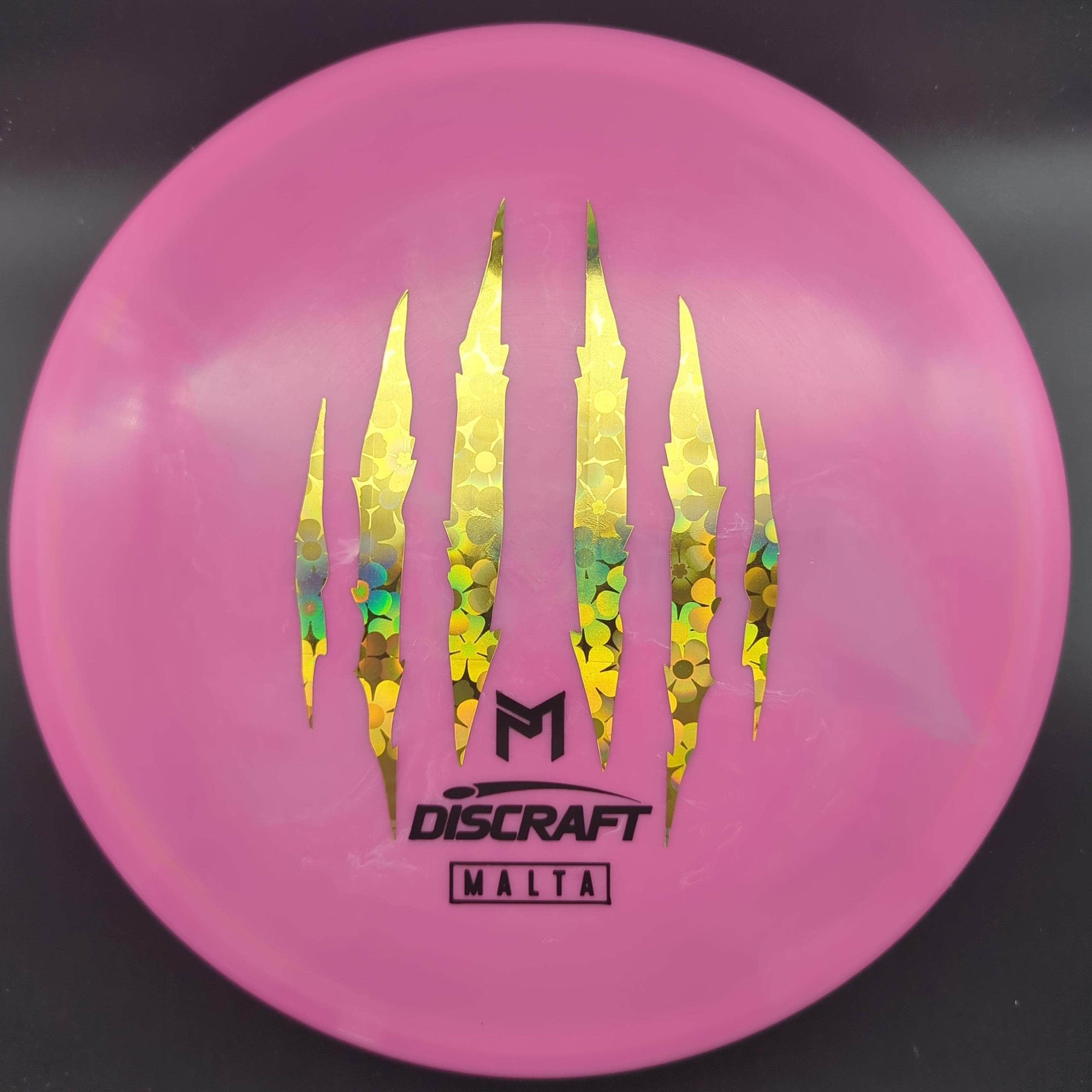 Discraft Mid Range Yellow Silver/Sunset Stamp 176g Malta ESP, Paul McBeth 6X Claw