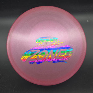 Discraft Mid Range Pink Rainbow Shatter Stamp 174g Zone, Metallic Z