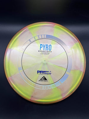 MVP Mid Range Pink Rim Pink/Yellow Plate Blue Stamp 178g Pyro, Prism Plasma