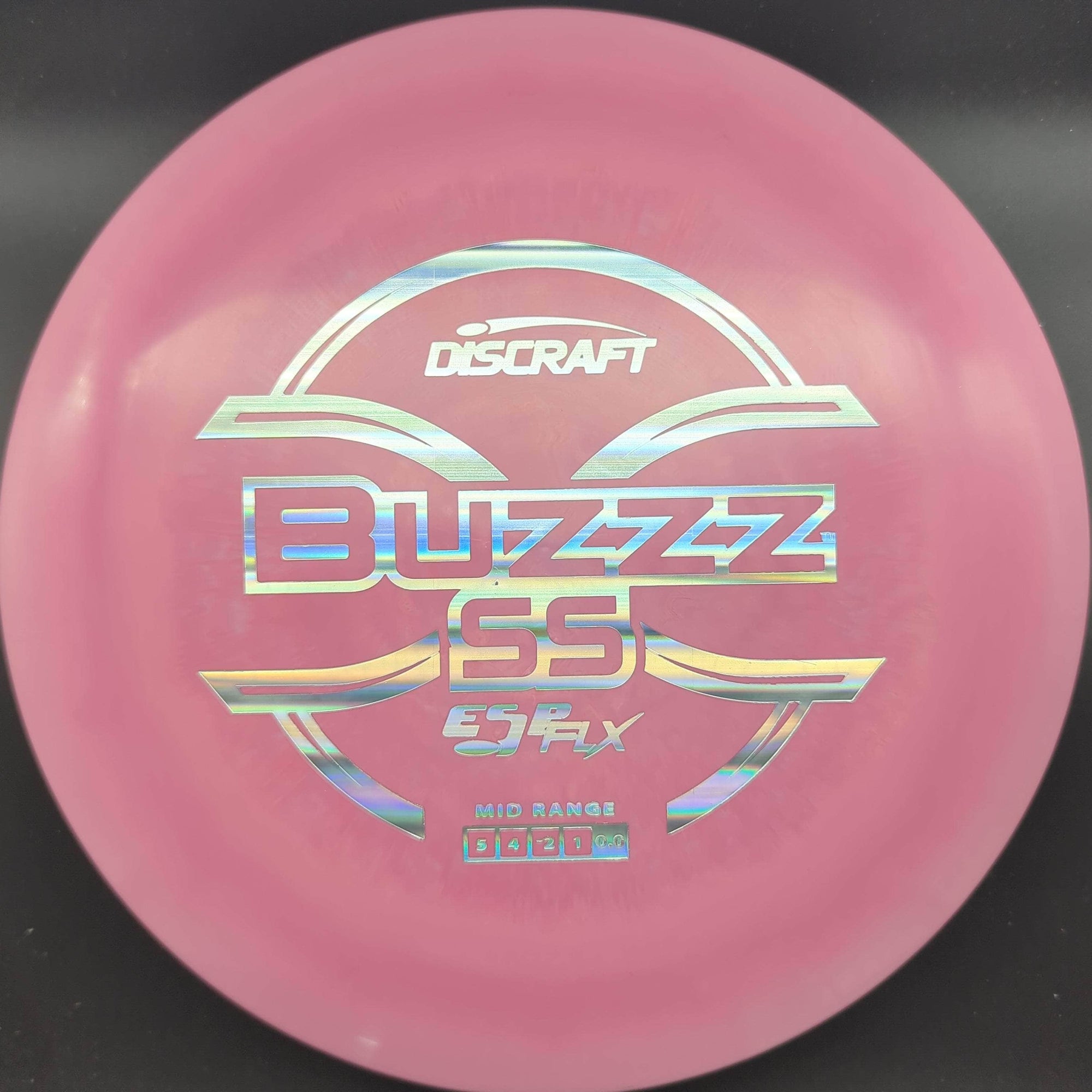 Discraft Mid Range Pink Silver Holo Stamp 177+ Buzzz SS, ESP FLX