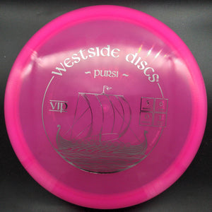 Westside Discs Mid Range Pink Silver Stamp 177g Warship, VIP, Finnish Stamp