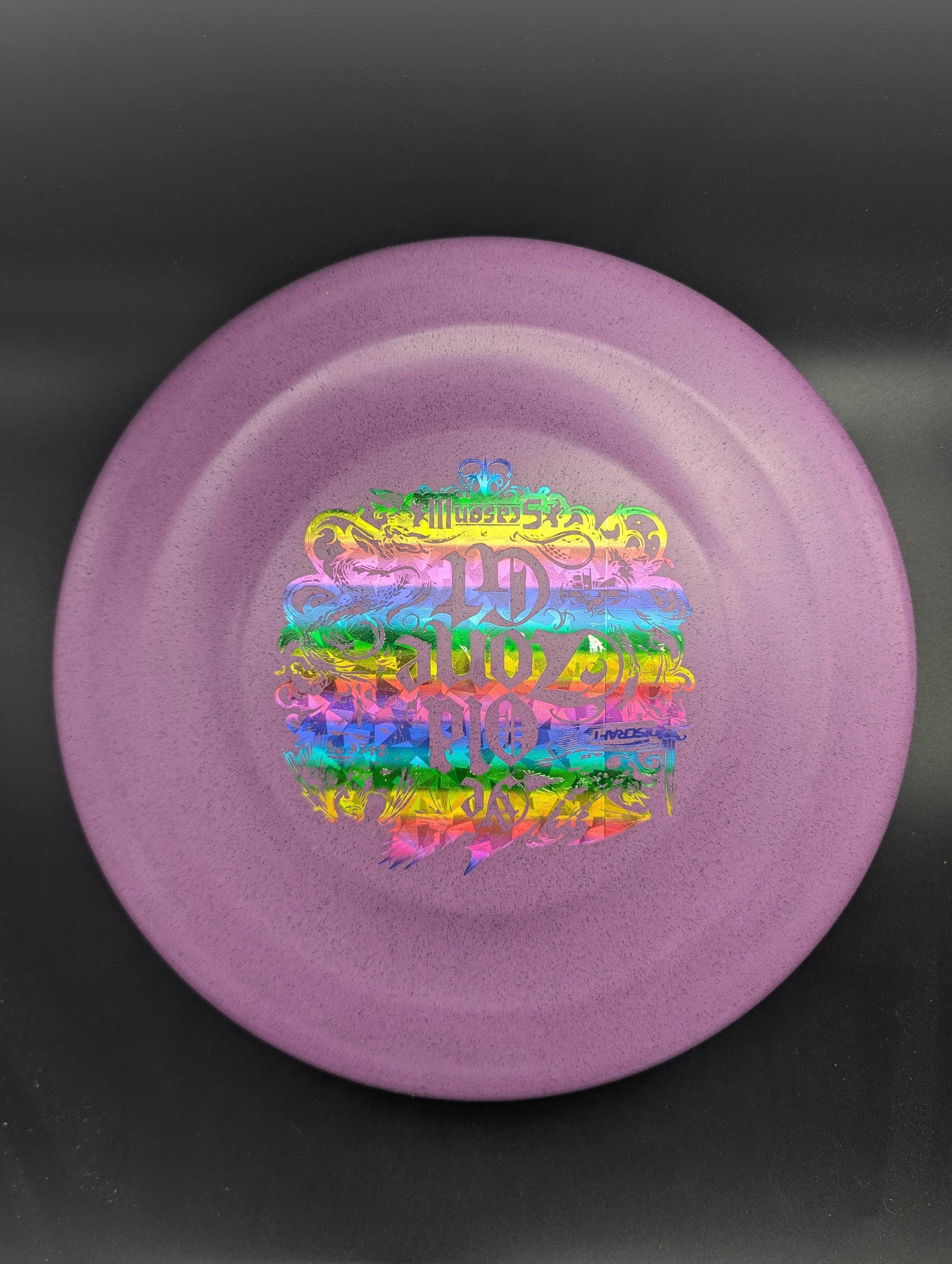 Discraft Mid Range Purple Rainbow Shatter Stamp 173g 2 Zone GT, Rubber Blend - Ledgestone Season 3 (Le Old Zone GT)