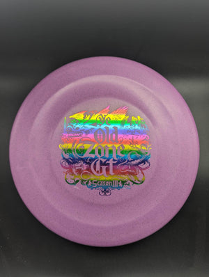 Discraft Mid Range Purple Rainbow Stamp 174g Zone GT, Rubber Blend - Ledgestone Season 3 (Le Old Zone GT)