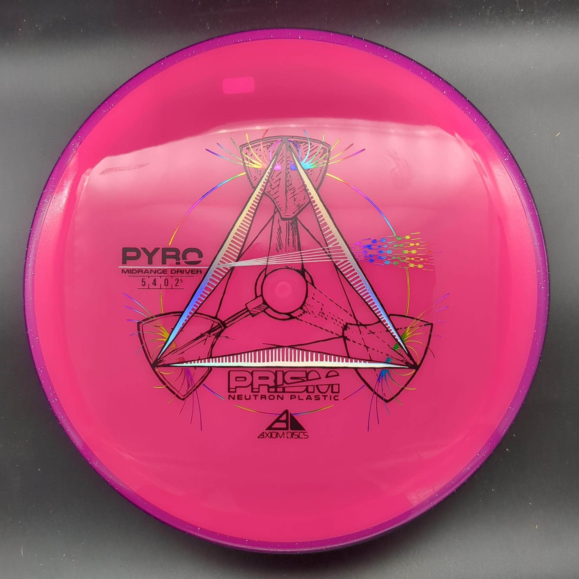 MVP Mid Range Purple Rim Pink 178g Pyro, Prism Neutron