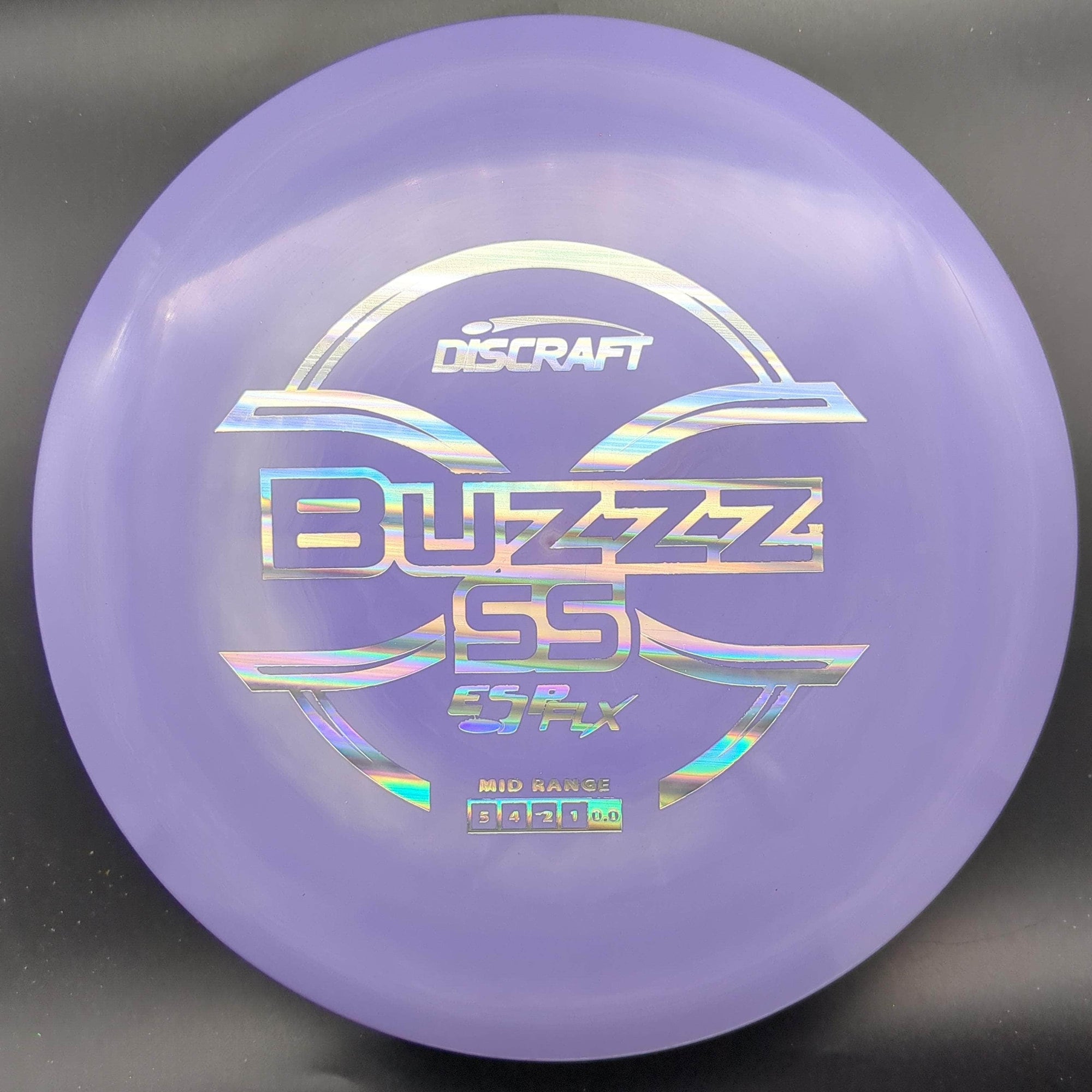 Discraft Mid Range Purple Silver Holo Stamp 177+ Buzzz SS, ESP FLX