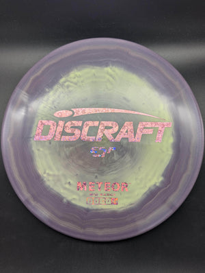 Discraft Mid Range Purple/Yellow Pink Heartfoil Stamp 176g Meteor, ESP