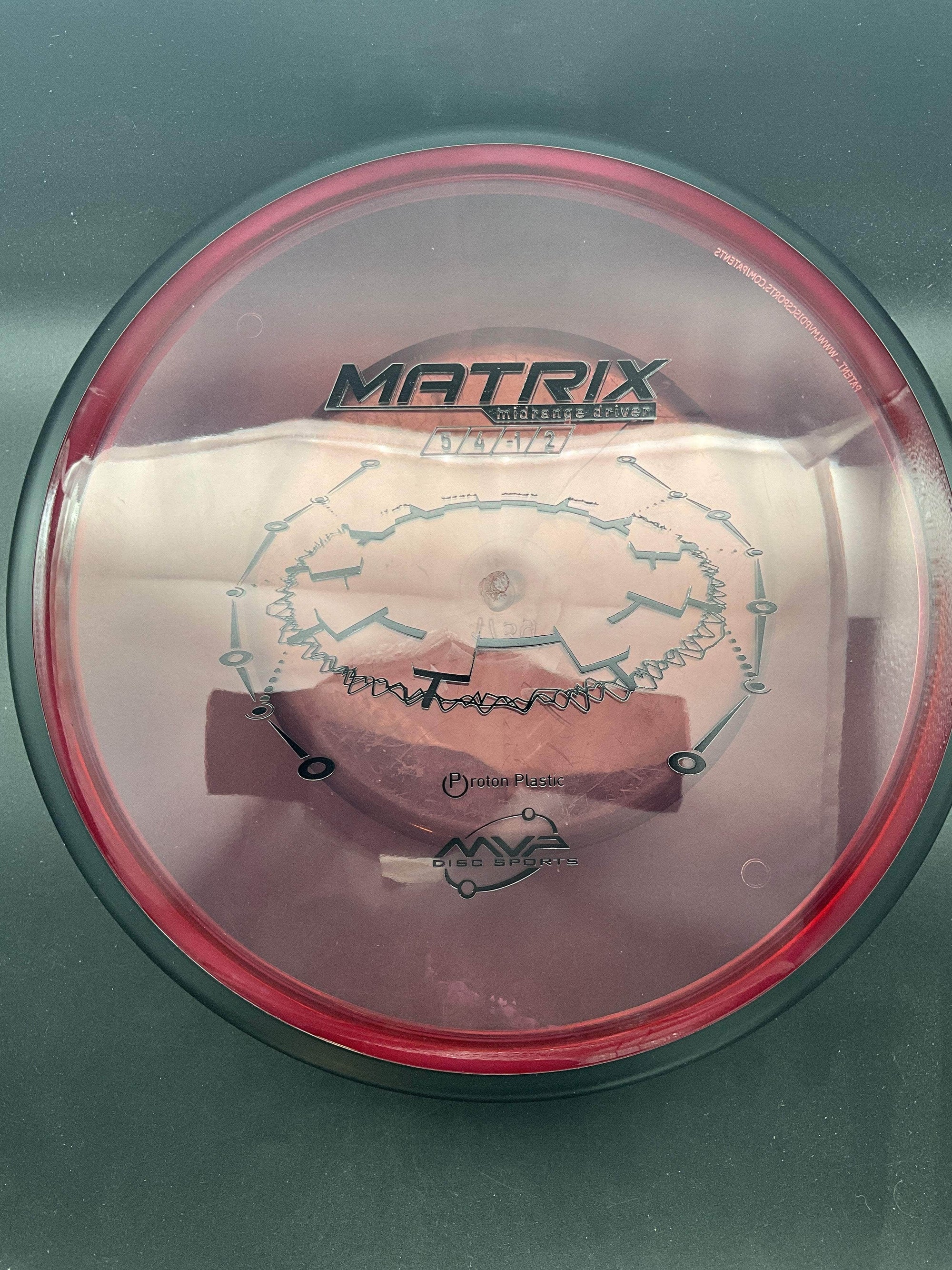 MVP Mid Range Red 173g Matrix, Proton Plastic