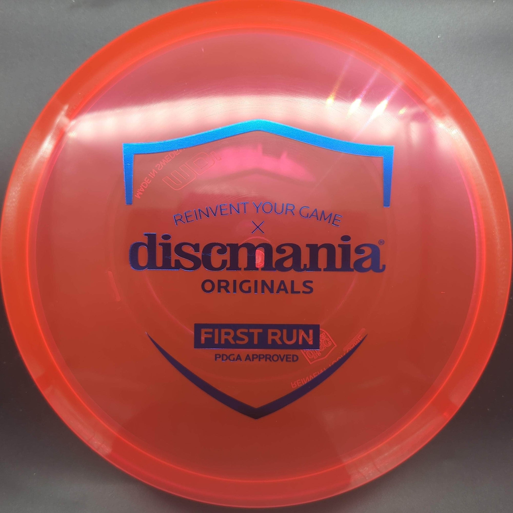 Discmania Mid Range Red Blue Stamp 179g MD1, C-Line, First Run