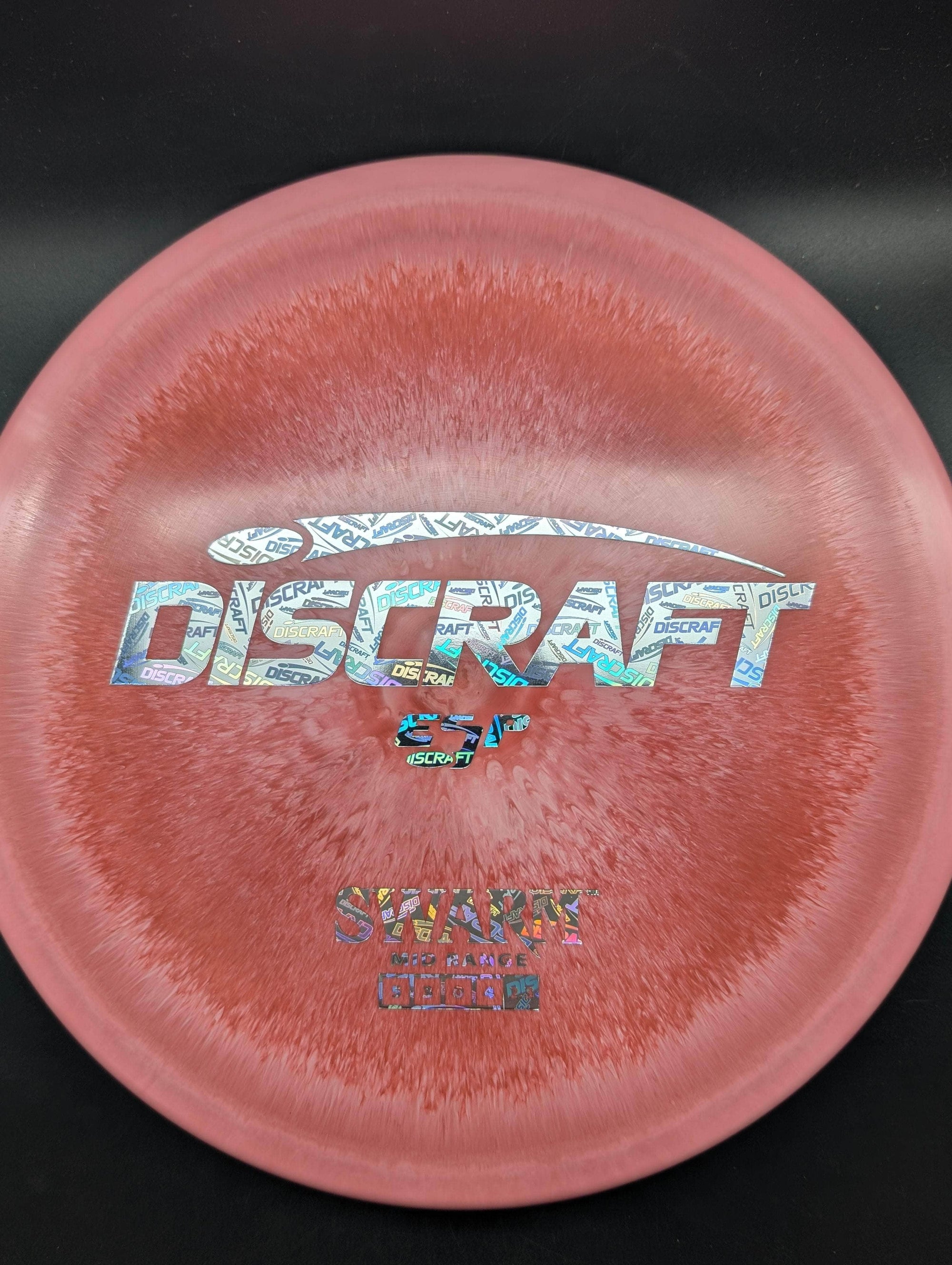 Discraft Mid Range Red Discraft Holo Stamp 177+g Swarm, ESP