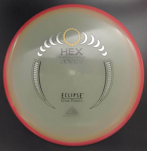 MVP Mid Range Red Rim 177g Hex, Eclipse Glow Plastic