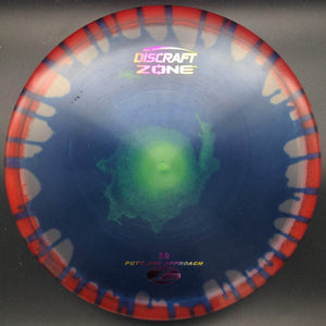 Discraft Mid Range Red Rim Blue Plate Sunrise Stamp 174g Zone, Fly Dye, Z Line