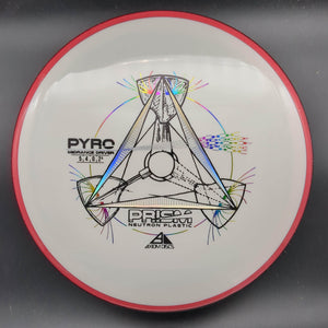 MVP Mid Range Red Rim White 178g Pyro, Prism Neutron