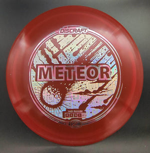 Discraft Mid Range Red Silver Square Stamp 176g Meteor, Z-Line Reimagined (Limited Stamp)