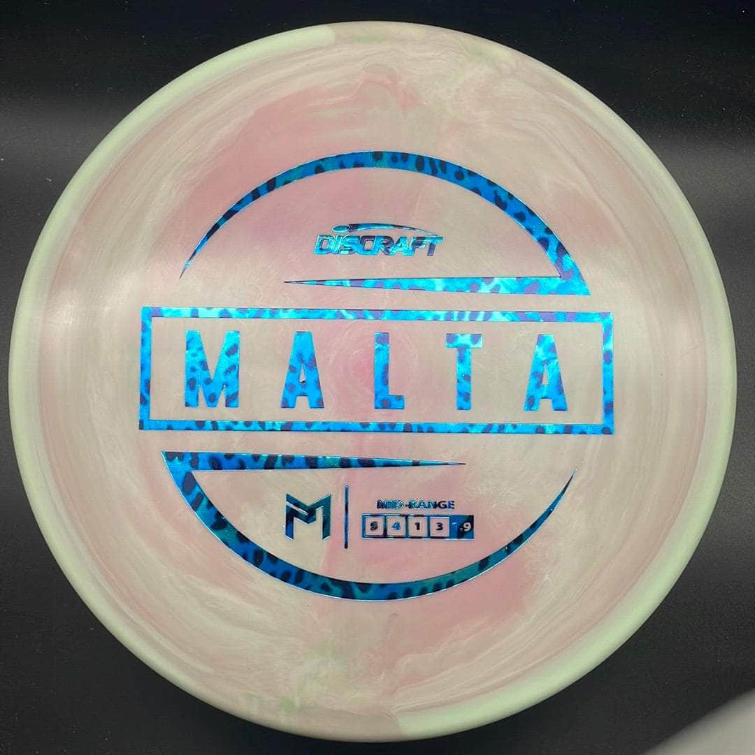 Discraft Mid Range Sage Purple Blue Cheetah Stamp 174g Malta, ESP