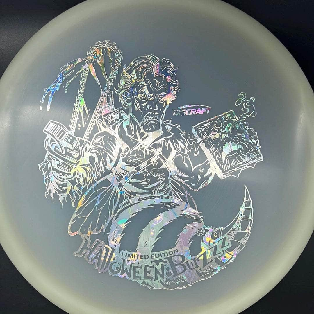 Discraft Mid Range Silver Money Stamp 177g Buzzz, 2023 Halloween Limited Edition, Nite Glow