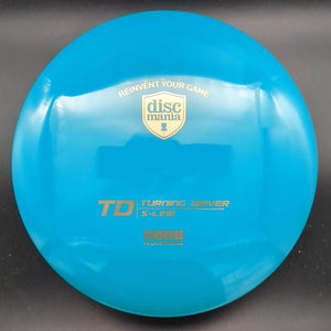 Discmania Mid Range Teal Gold Stamp 173g TD, S-Line